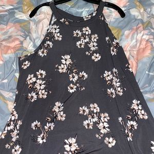 Torrid Floral A-line Halter Tank